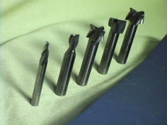 DICKS製 NC自動旋盤用超硬エンドミル各種